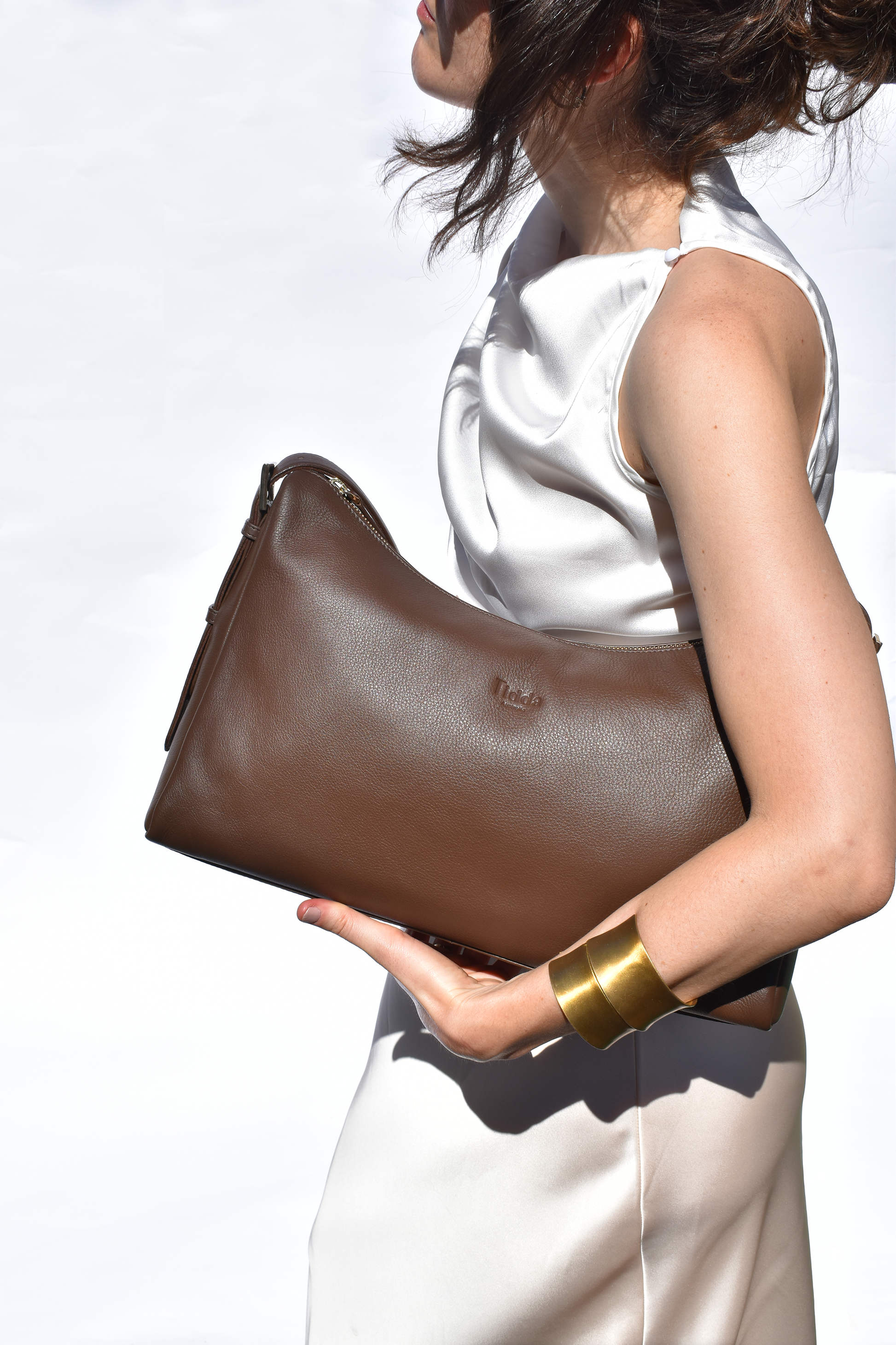 Esperance XL Bag Cocoa Brown Full Grain Leather - Tidda