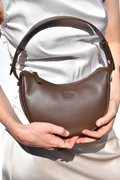 Elizabeth Bag Cocoa Brown Full Grain Leather - Tidda