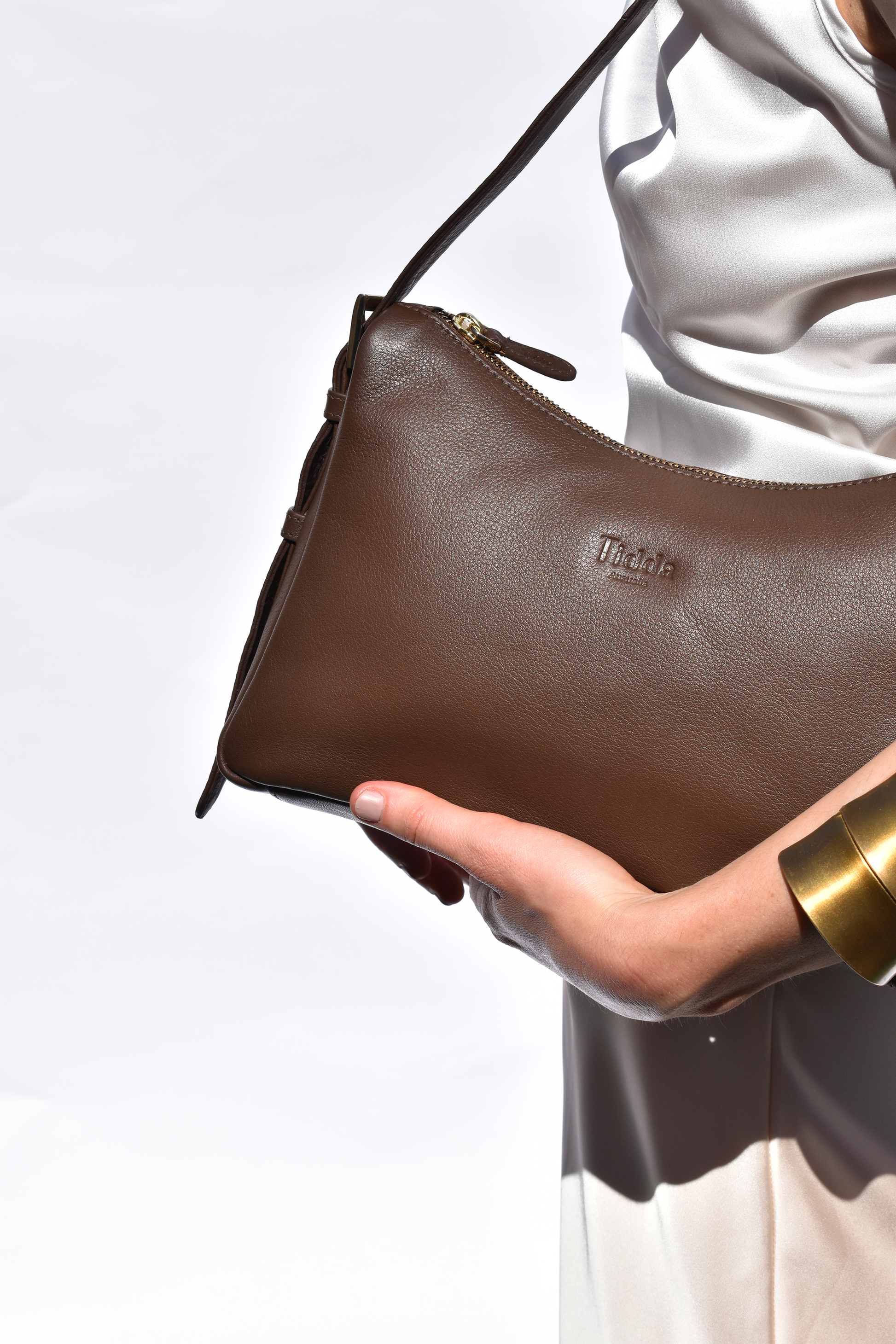 Esperance Bag Cocoa Brown Full Grain Leather - Tidda