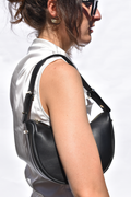 Elizabeth Bag Black Full Grain Leather - Tidda