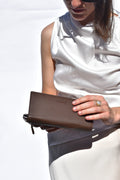 Ningaloo Wallet Cocoa Brown Full Grain Leather - Tidda