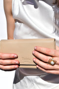 Ningaloo Wallet Sand Full Grain Leather - Tidda