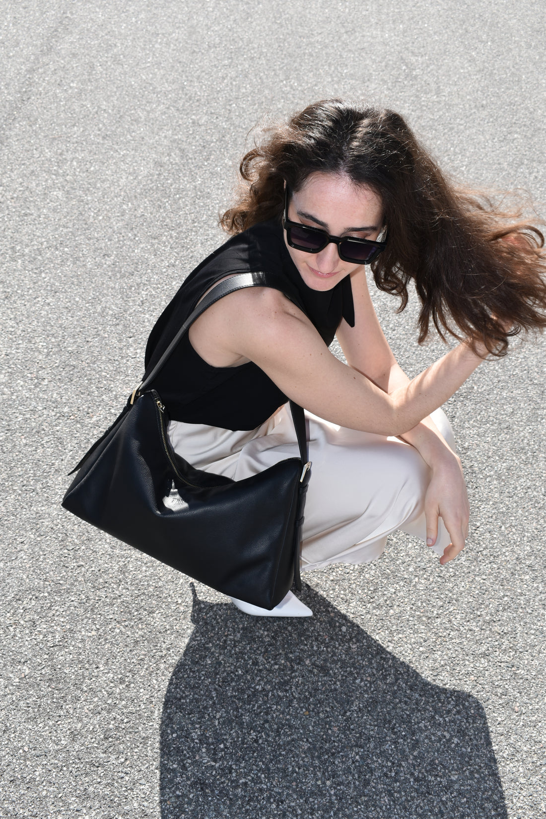 Esperance XL Bag Black Full Grain Leather - Tidda