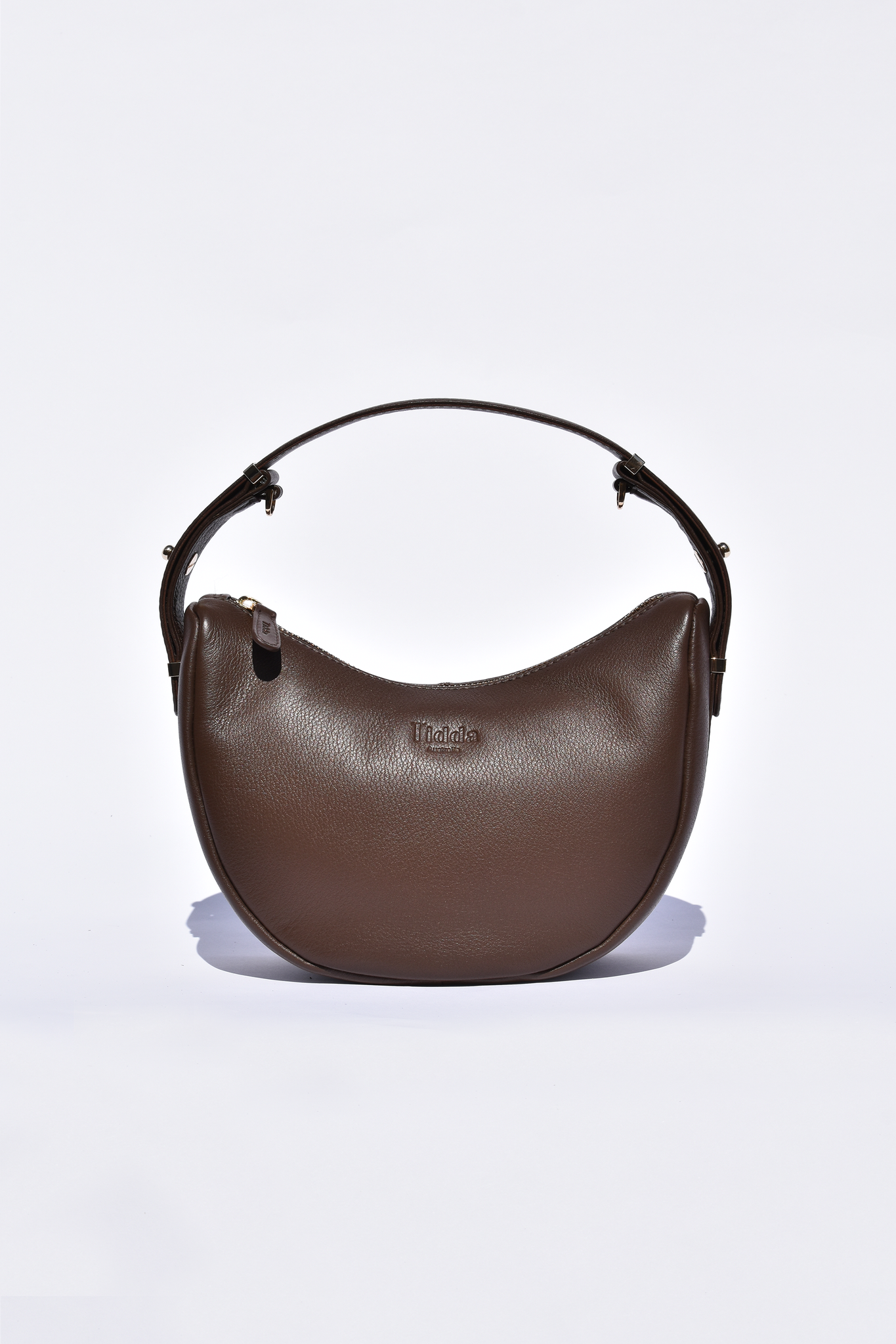 Elizabeth Bag Cocoa Brown Full Grain Leather - Tidda