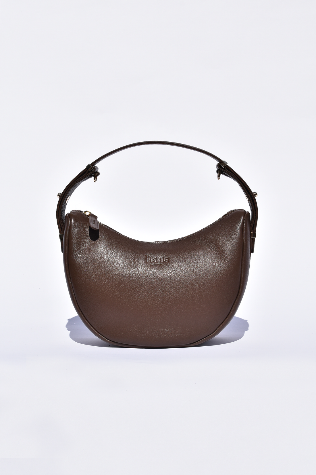 Elizabeth Bag Cocoa Brown Full Grain Leather - Tidda