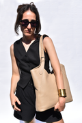 Margaret Tote Sand Full Grain Leather - Tidda