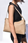 Esperance XL Bag Sand Full Grain Leather - Tidda
