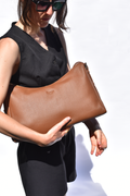 Esperance XL Bag Mud Brown Full Grain Leather - Tidda