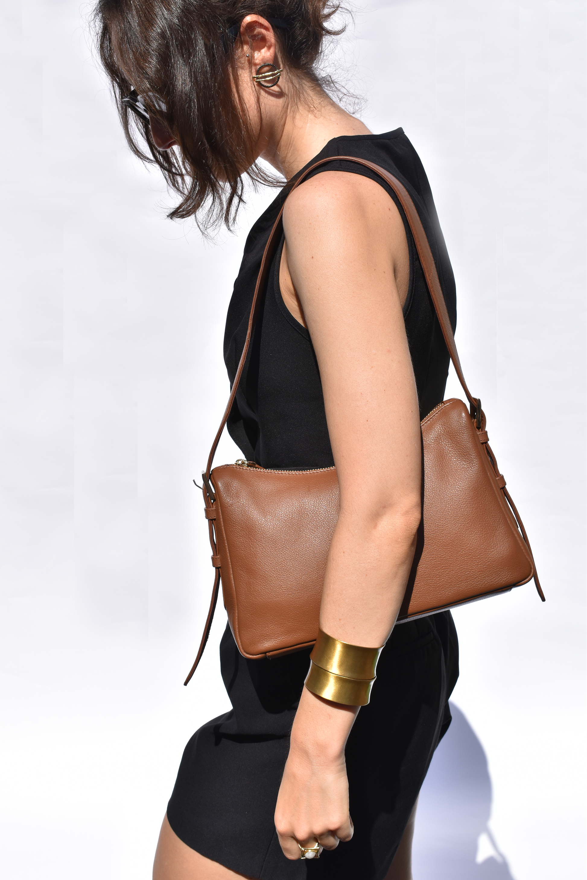 Esperance Bag Mud Brown Full Grain Leather - Tidda