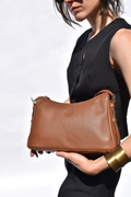 Esperance Bag Mud Brown Full Grain Leather - Tidda