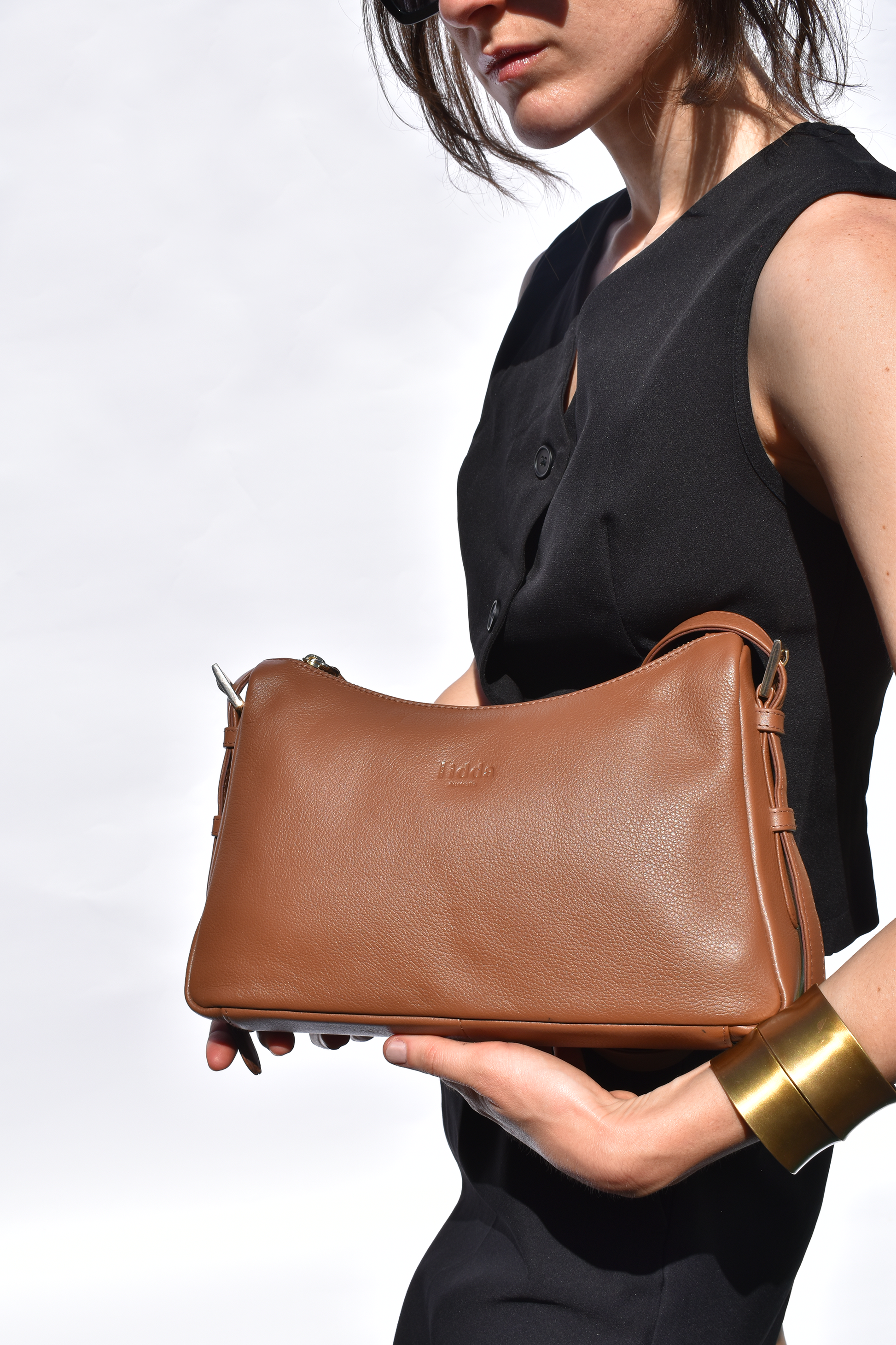 Esperance Bag Mud Brown Full Grain Leather - Tidda