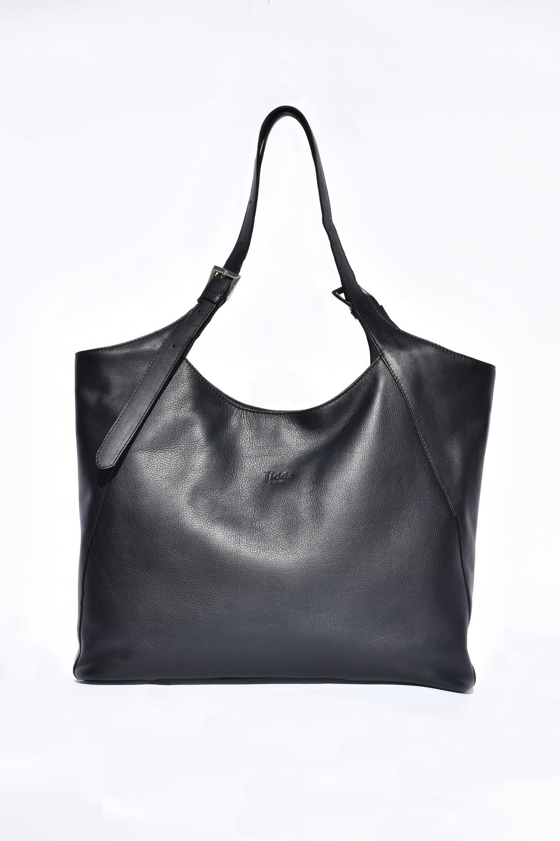 Margaret Tote Black Full Grain Leather - Tidda