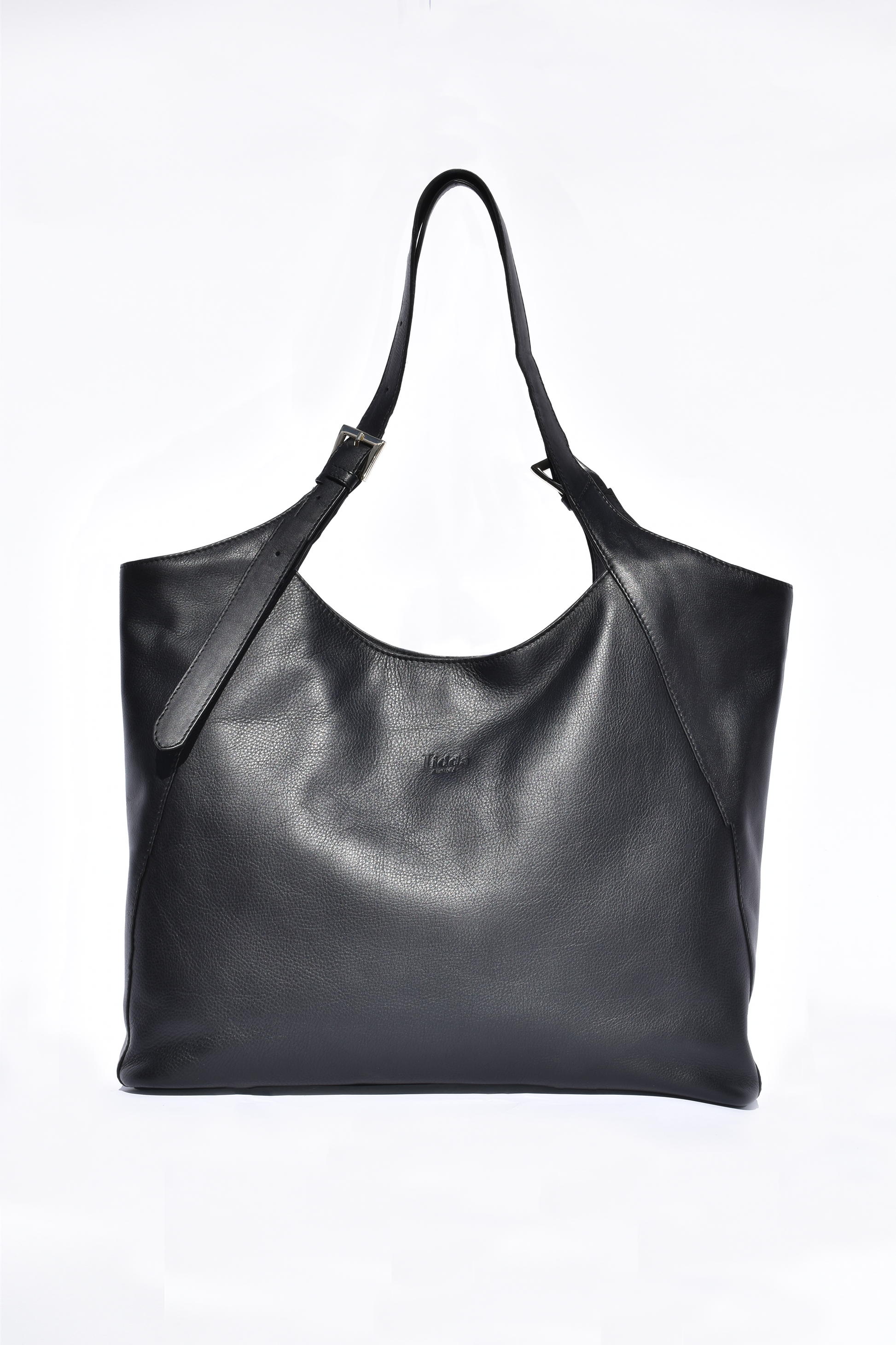 Margaret Tote Black Full Grain Leather - Tidda