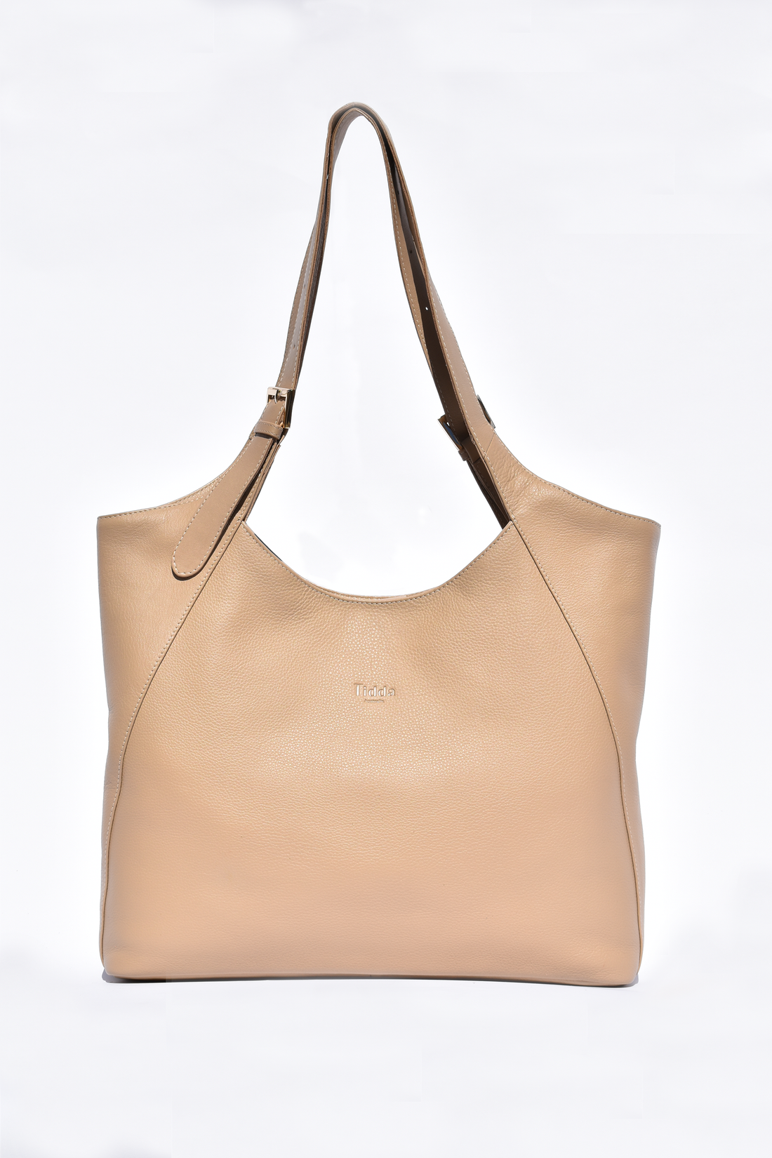 Margaret Tote Sand Full Grain Leather - Tidda