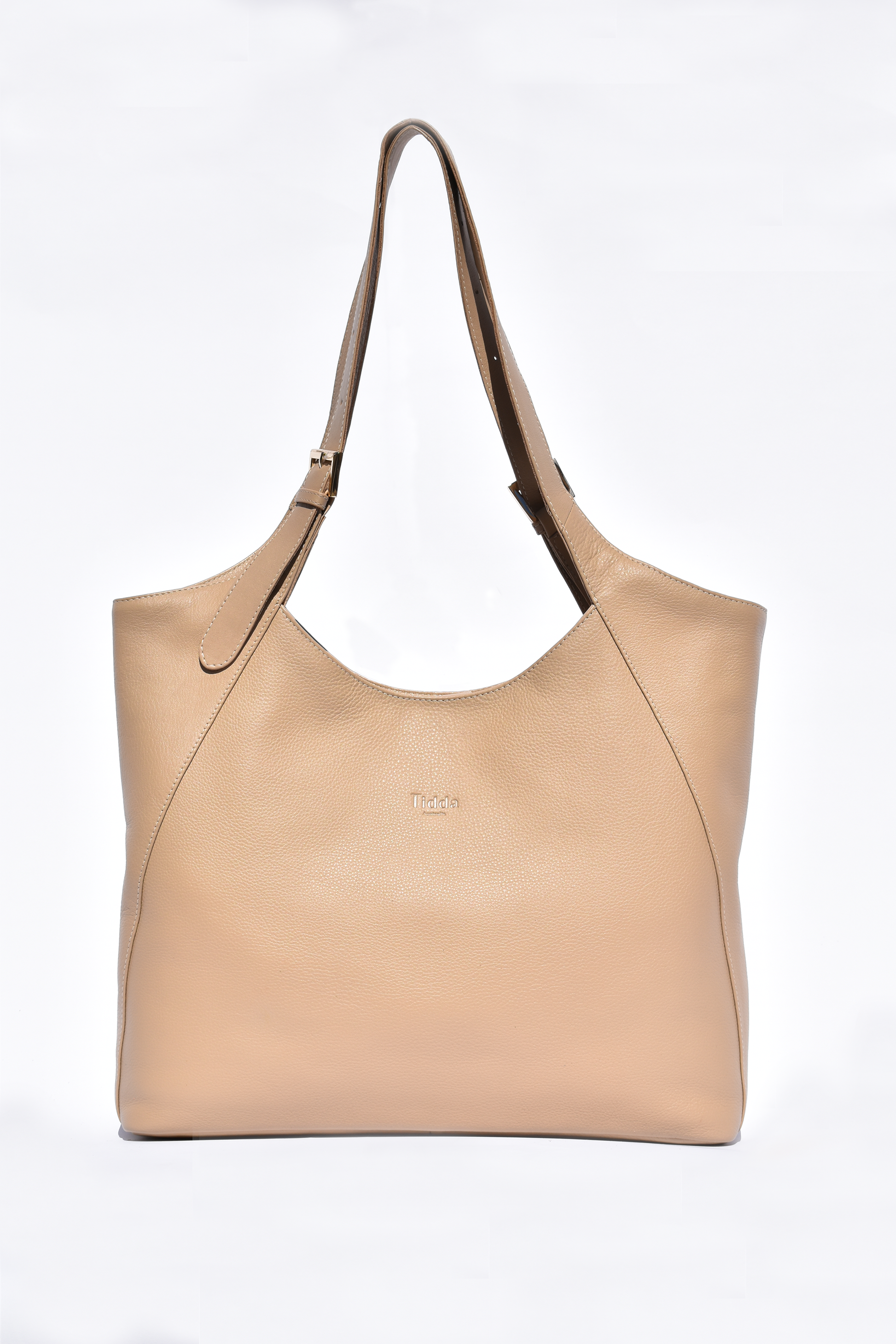Margaret Tote Sand Full Grain Leather - Tidda