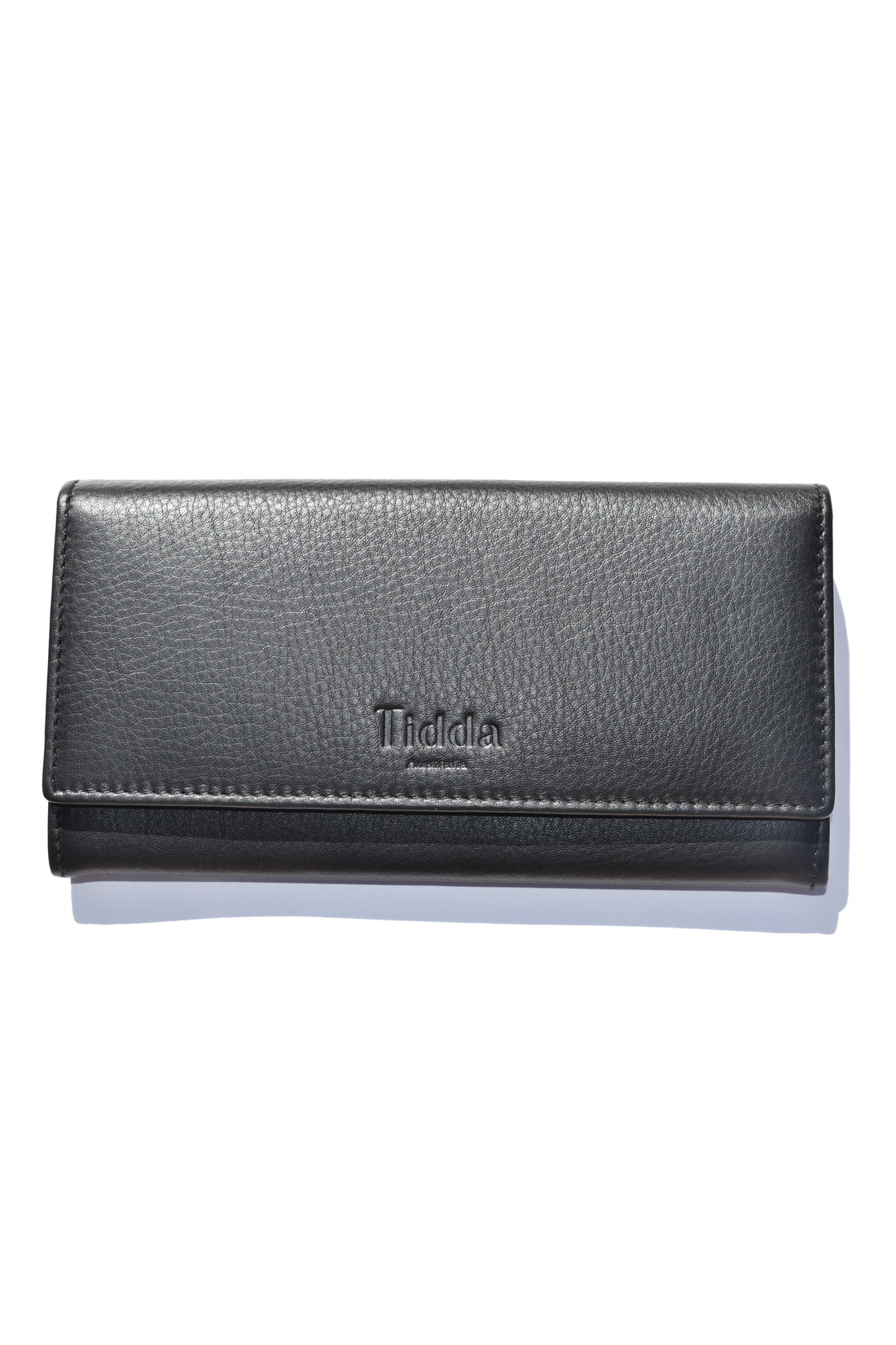 Ningaloo Wallet Black Full Grain Leather - Tidda
