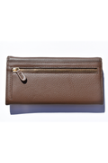 Ningaloo Wallet Cocoa Brown Full Grain Leather - Tidda